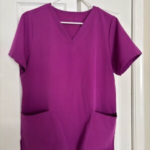 Mandala Scrubs - Cyber Grape color